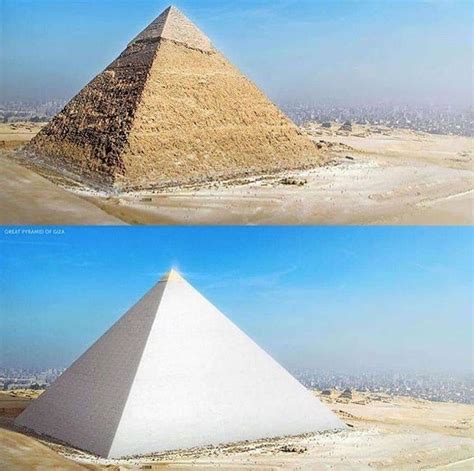 The Pyramids Of Egypt Before And After Great Pyramid Of Giza Pyramids