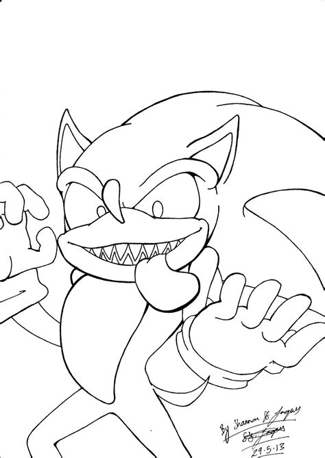 Some of the coloring page names are sonic exe coloring at getdrawings, and tails doll outline by ask katy the cat on deviantart, sonic exe coloring at colorings. Sonic.EXE Coloring Pages - Coloring Home
