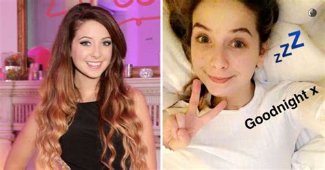 youtuber zoella nominated for victoria s secret award after sharing revealing selfie daily star