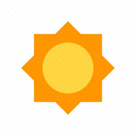 Clear Day Material Design Weather Icon