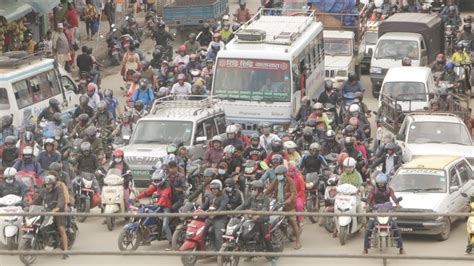 Roads Of Kathmandu Kathmandu Traffic Jam Youtube
