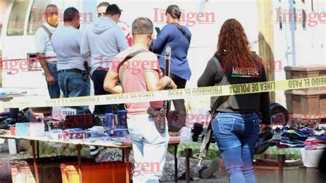 civiles armados asesinan a un comerciante y lastiman a otro en el tianguis de fresnillo