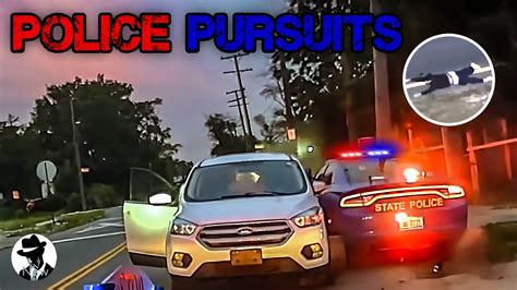 High Speed Police Chases Caught On Dashcam Police Pursuits Youtube