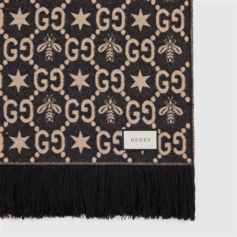 Gucci Gg Pattern Throw Blanket Patterned Throw Gucci Throw Blanket