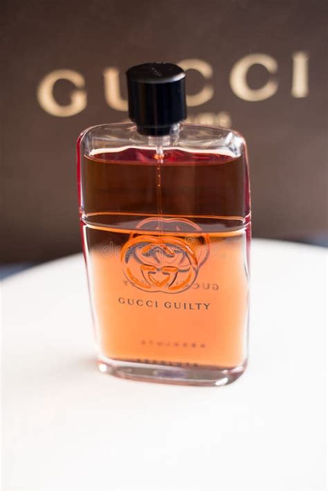 Gucci Guilty Mens Perfume Editorial Image Image Of Transparent 148213850