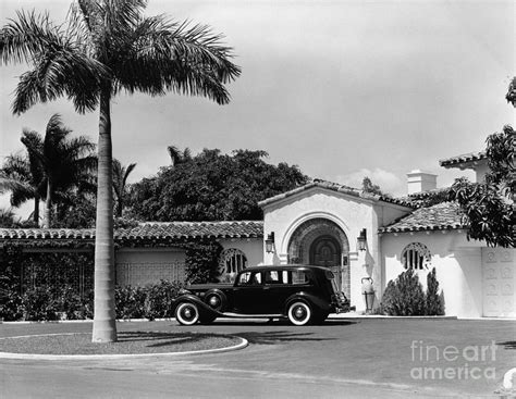 Miami Beach Home C1930s Photograph By H Armstrong Robertsclassicstock Pixels