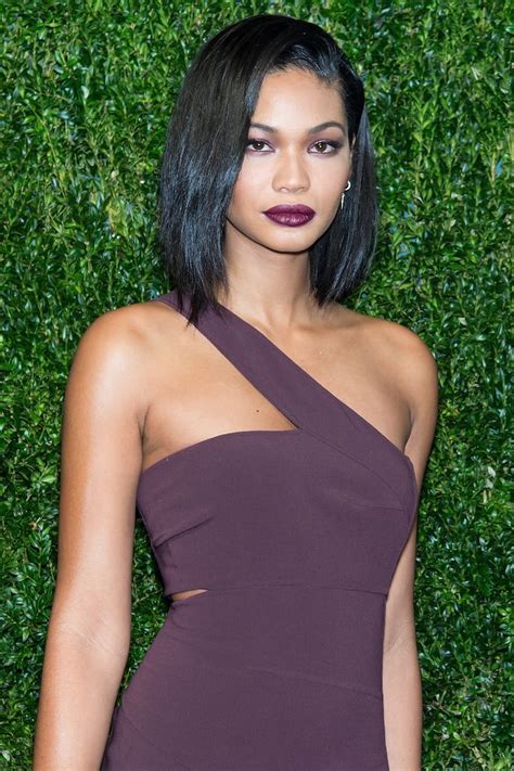 Chanel Iman Makes The Case For Matching Your Lip Color To Your Dress