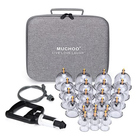 Cupping Set Professional Chinese Acupoint Cupping Therapy Sets Portable Suction Hijama Cupping
