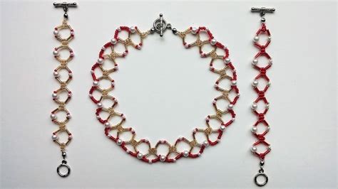 Great Valentines Day T How To Make Beaded Jewelry Set Youtube
