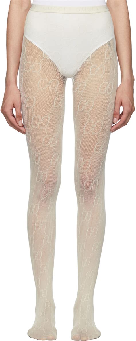 Gucci Off White Gg Tights