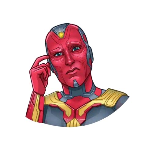 Marvel Vision Clipart Png Vision Marvel Comic Png Transparent Png