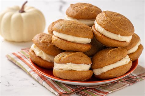 Pumpkin Whoopie Pies With Cream Cheese Filling Recipe
