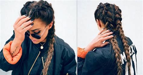 This low braided bun is not only an easy braid but it works for a fun day handing out with friends to a fun. Style Sense Moments: Beauty trend | Double dutch braid