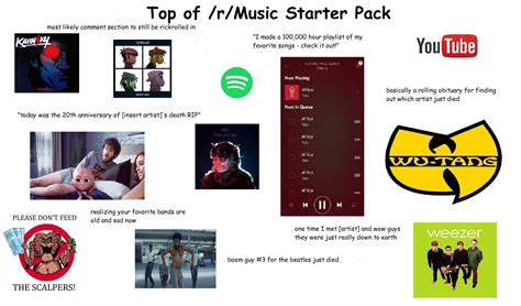 Top Of Rmusic Starter Pack Rstarterpacks