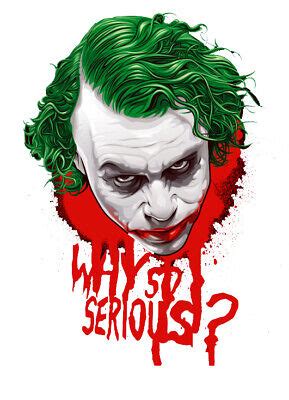 The Joker Why So Serious 3 6 Vinyl Decal Stickers EBay