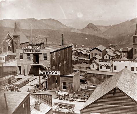 Old Picture Of The Day Virginia City