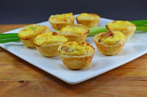 Mini Bacon And Cheese Quiches Amy Kays Kitchen