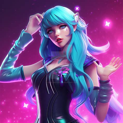 Kda Seraphine From League Of Legends By Coolarts223 On Deviantart