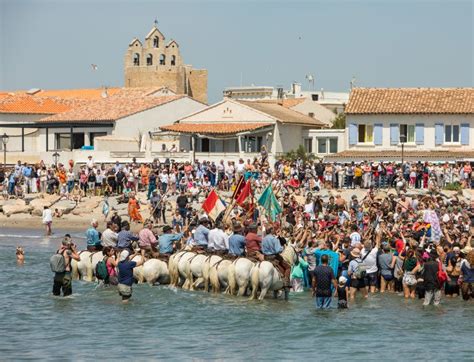 Les Pèlerinages Aux Saintes Maries De La Mer Gitans Et Provençaux