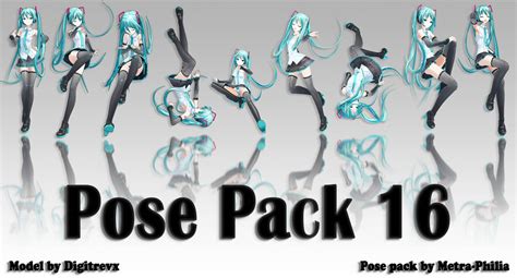 Mmd Pose Pack Download 16 By Metra Philia On Deviantart