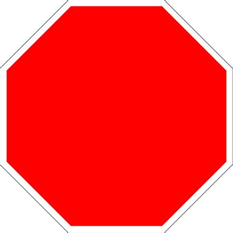 Stop Sign Clip Art Png Stop Sign Without Stop Transparent Png Full