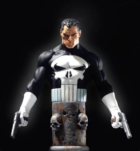 Punisher Classic Mini Bust Bowen Designs Marvel Statues Punisher