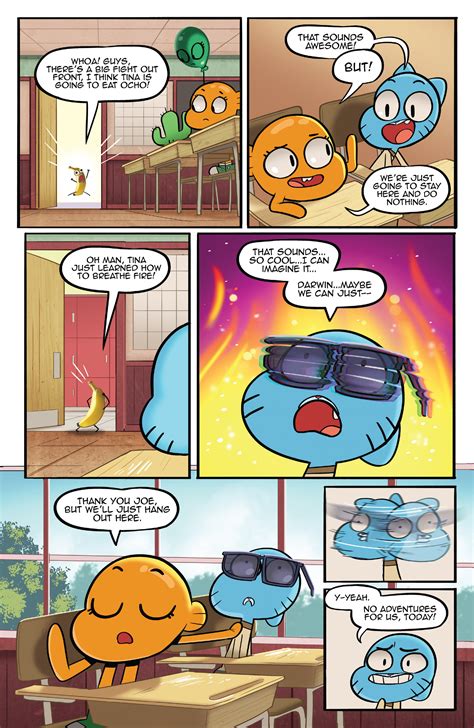 The Amazing World Of Gumball Issue Read The Amazing World Of