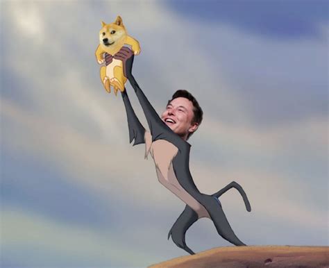 He also posted a meme from the disney movie the lion king, showing the monkey shaman rafiki holding up. Is Dogecoin the Next Bitcoin? #DogecoinRise as Elon Tricks ...