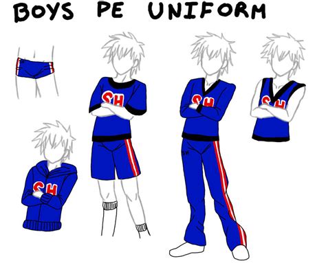 Boys Pe Uniforms By Jadekingfisher On Deviantart