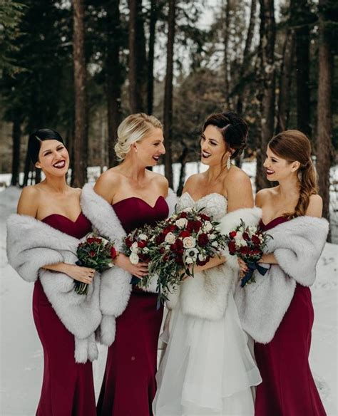 24 Red Winter Wedding Inspirations To Excite You Chicwedd