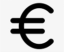 Is Actually Really Easy To Type Out - Euro Currency Symbol Png ...