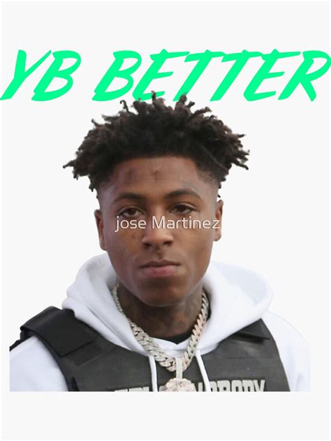 Yb Better Sticker For Sale By Joeyyyp Redbubble