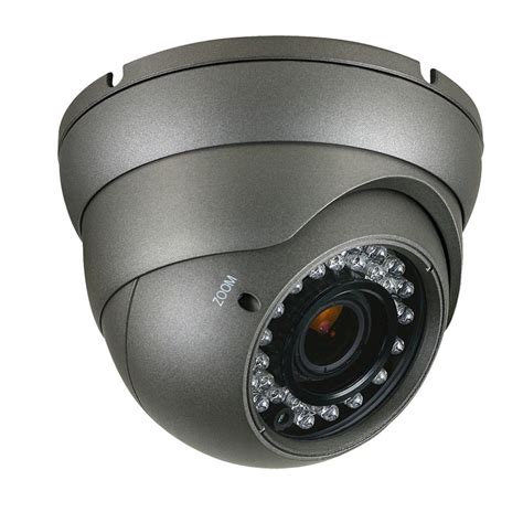 1000 Tvl Outdoor Ir Dome Security Camera 28 12mm Varifocal Lens