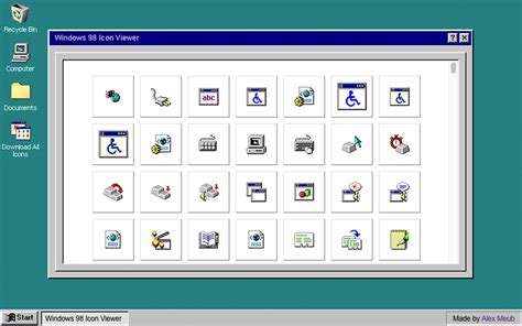 Windows 98 Icons · Alex Meub