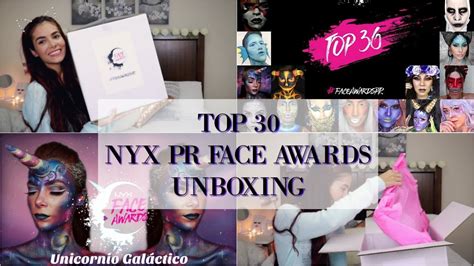 Nyx Pr Face Awards Top 30 Unboxing 2017 Celhelíz Youtube