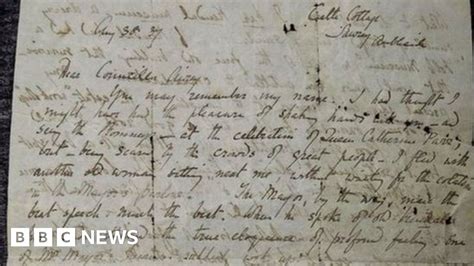 Beatrix Potter Letter Sells For £1800 Bbc News