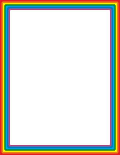 Free Rainbow Border Cliparts Download Free Rainbow Border Cliparts Png