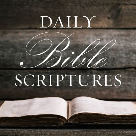 Daily Bible Scriptures