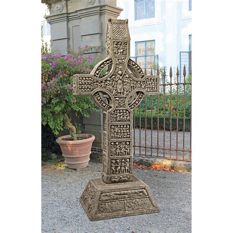Design Toscano Muiredach High Celtic Cross Grand Scale Statue Wayfair