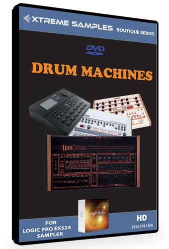 Xtreme Samples Boutique Drum Machines | Logic Pro X Boutique Libraries | Xtreme Samples