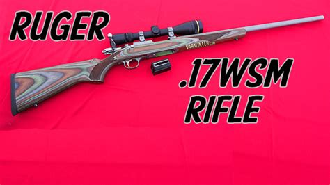 Ruger 17wsm Rifle At The 2015 Shot Show