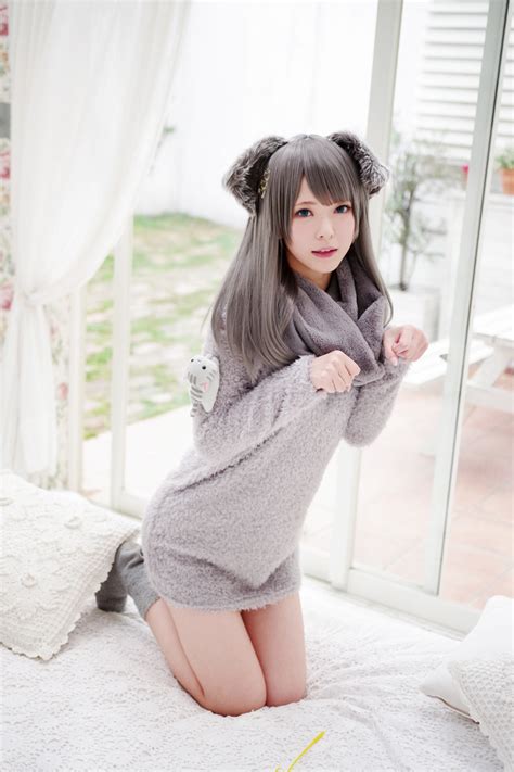 Asian Girls In Sweaters Photo