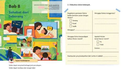 Kunci Jawaban Bahasa Indonesia Kurikulum Merdeka Kelas 1 Halaman 138