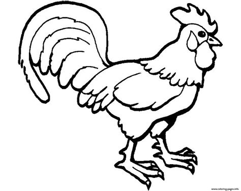 We have compiled for you a large collection of images with different animals. Rooster Farm Animal S Kidsb421 Coloring Pages Printable