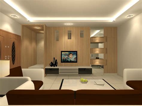 Living Hall Interior Design Residential Living And Dining Johor