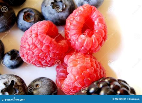Assortment Of Berries Stock Image Image Of Yummy Strawberry 242039291