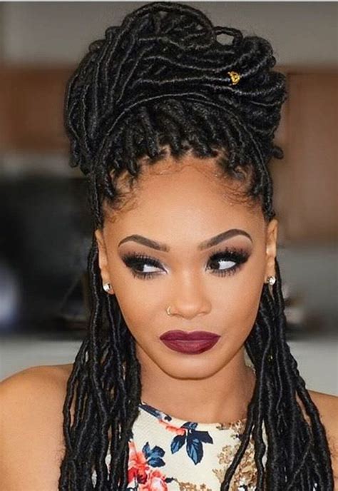 67 funky and inspiring faux locs. 66 of the Best Looking Black Braided Hairstyles for 2020