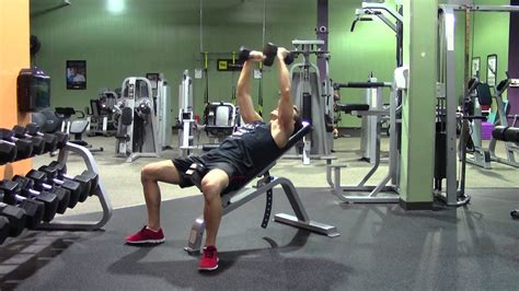 Incline Dumbbell Fly Hasfit Upper Chest Exercise Demonstration