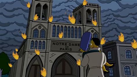 Notre Dame La PredicciÓn De Los Simpsons Youtube
