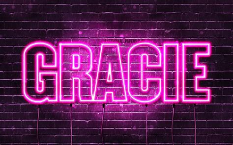 Download Wallpapers Gracie 4k Wallpapers With Names Female Names